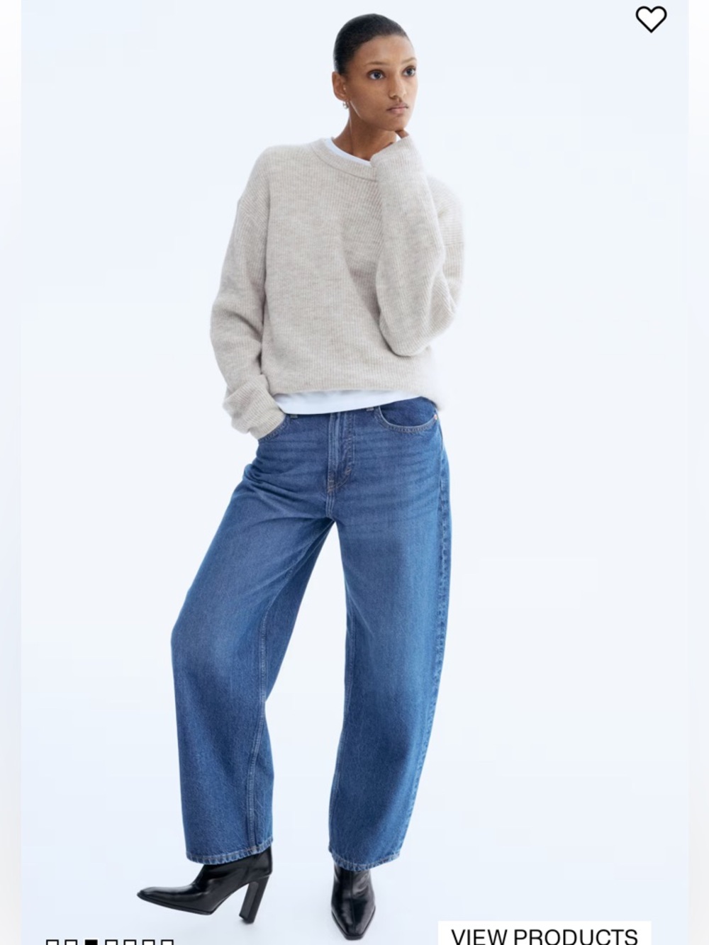 H&M Rib Knit Sweater